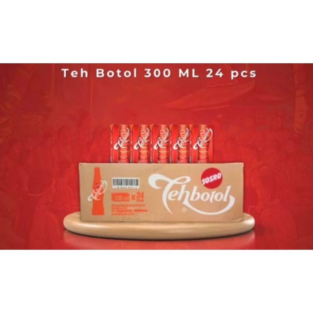 

Teh Botol Sosro Kotak 300ML Isi 24Pcs