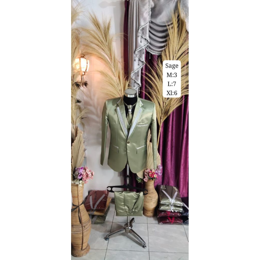 Jas pengantin murah mewah sage &wardah