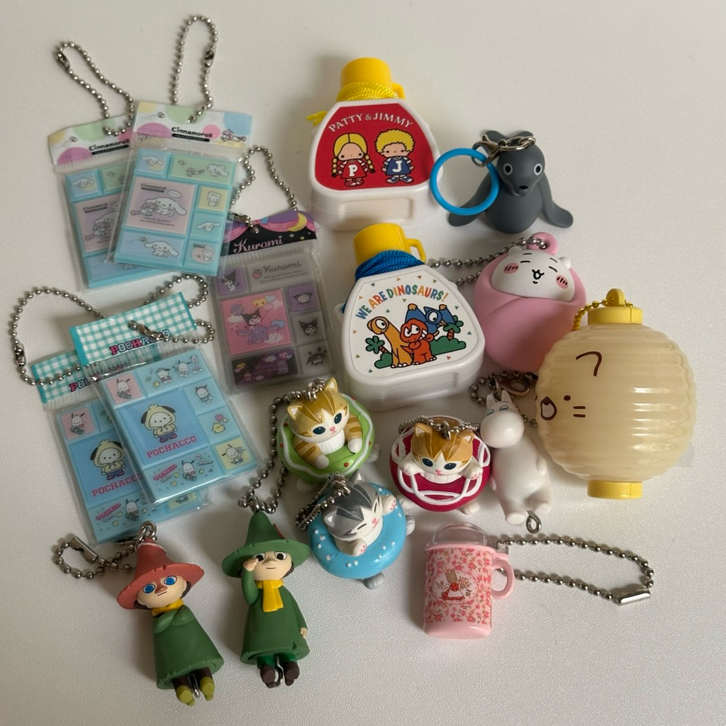 new gacha sumiko mofusand sanrio moomin maroon cream pingu cinnamorol kuromi
