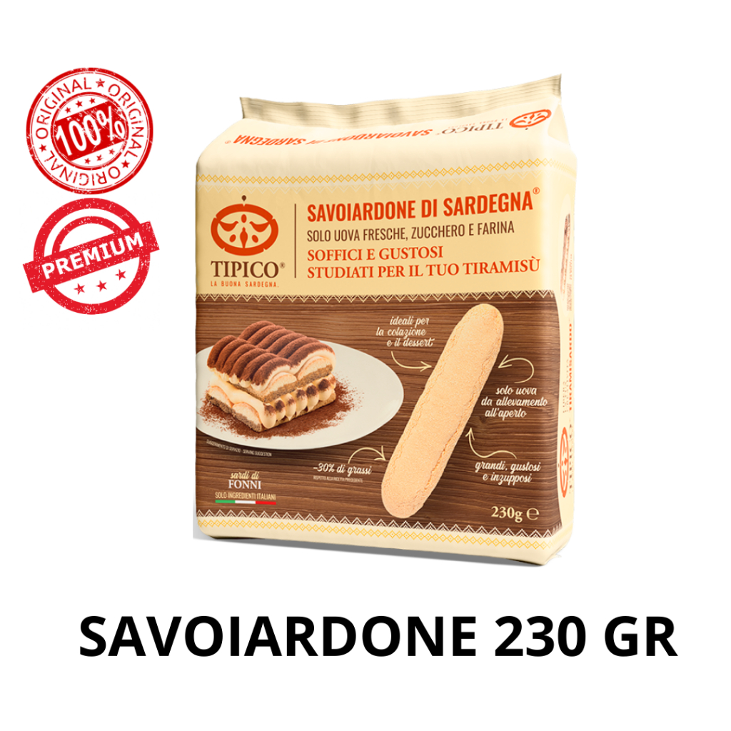 

TIPICO SAVOIARDI SARDEGNA 230GR