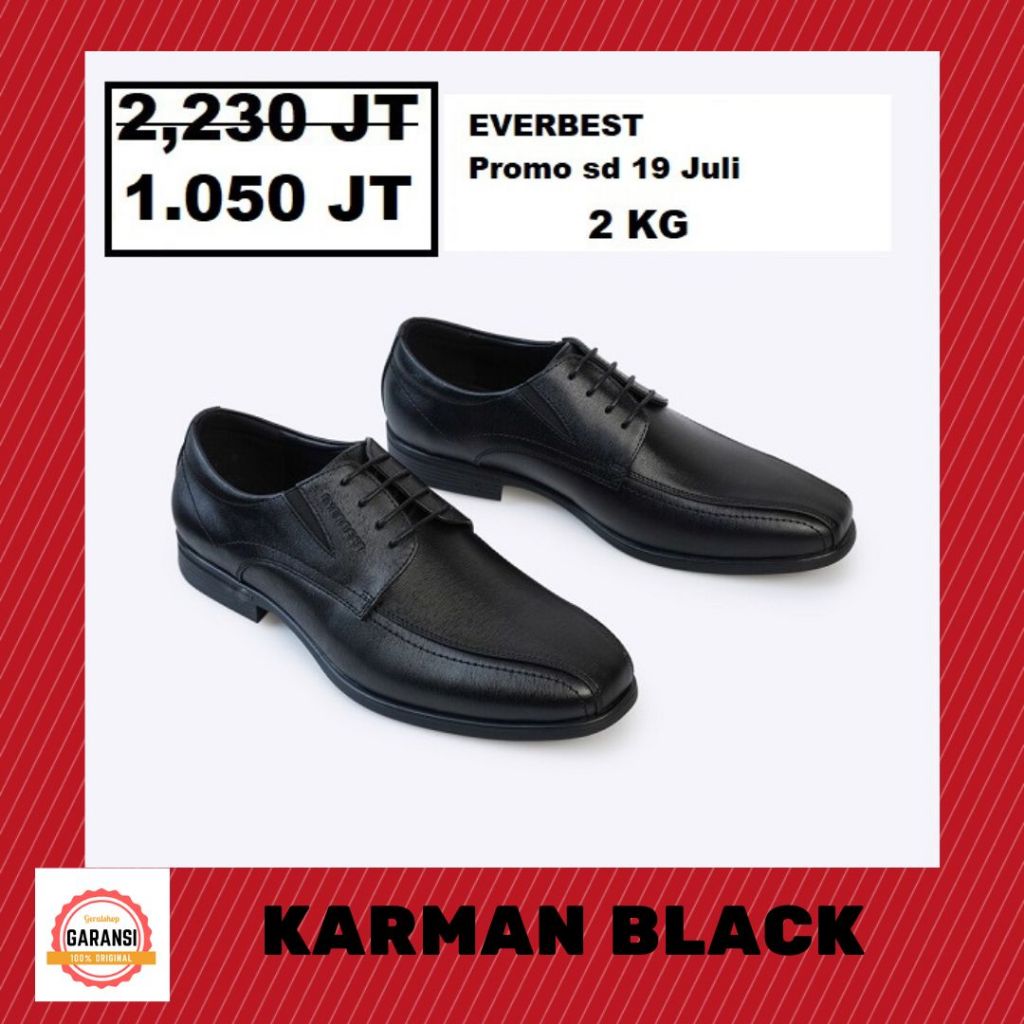 Sepatu Pria Everbest Seri KARMAN 100% Original Store