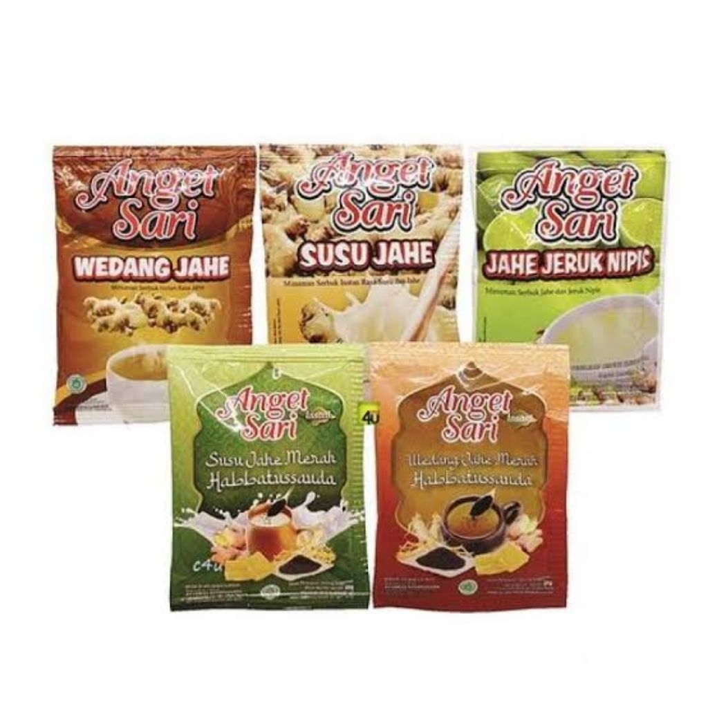 

Miuman Sachet Anget Sari 5 sachet Susu jahe / wedang jahe / jeruk jahe