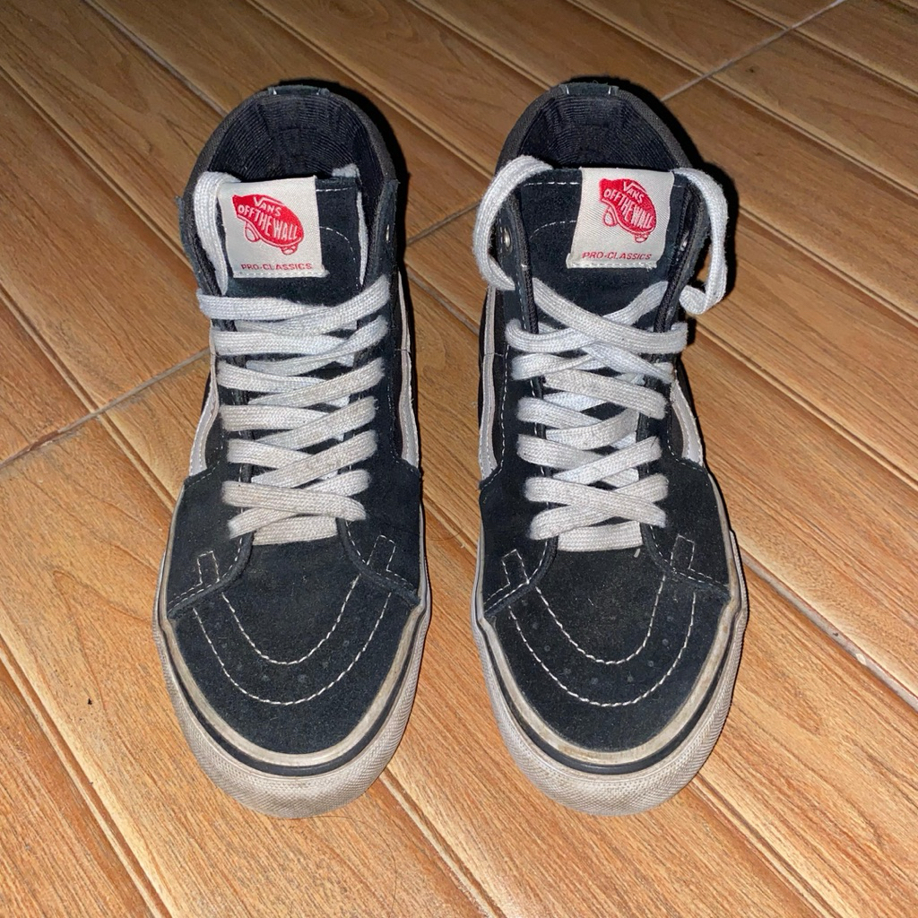 vans sk8 high classic pro second