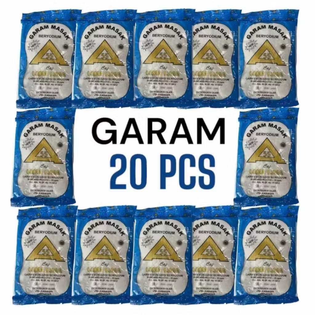 

(COD) PROMO GARAM DAPUR BERYODIUM ISI 20 PCS TERMURAH