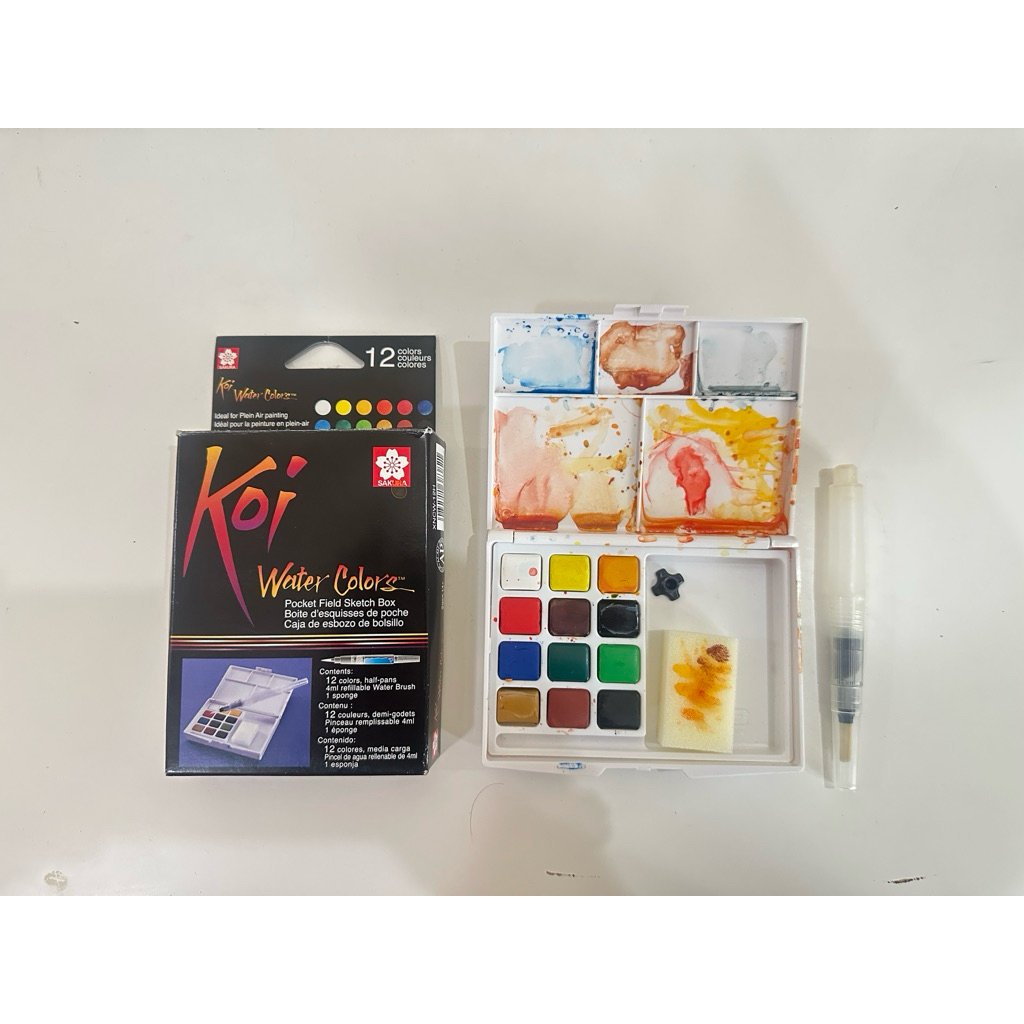 

Koi Watercolor 12 warna