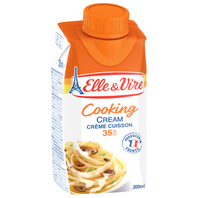 

Elle & Vire Cooking Cream 200ml - Krim Masak (INSTANT ONLY)