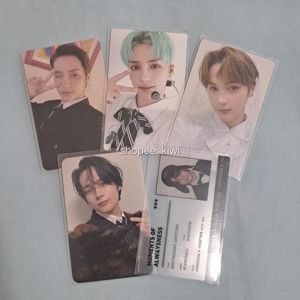 OFFICIAL PHOTOCARD HUENINGKAI YZY SEASONS GREETINGS 2020