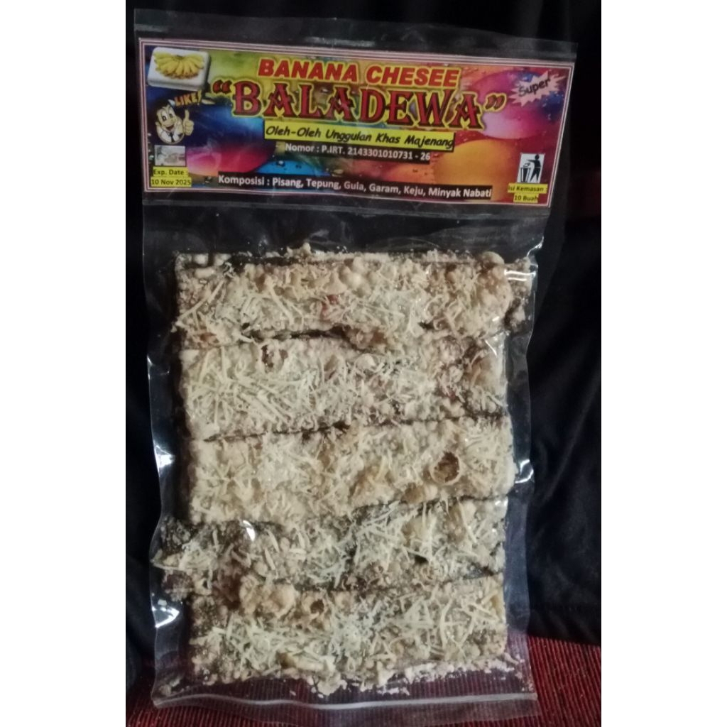 

Saleh Pisang Crispy Baladewa Sale Rasa Coklat, Sale Rasa Keju