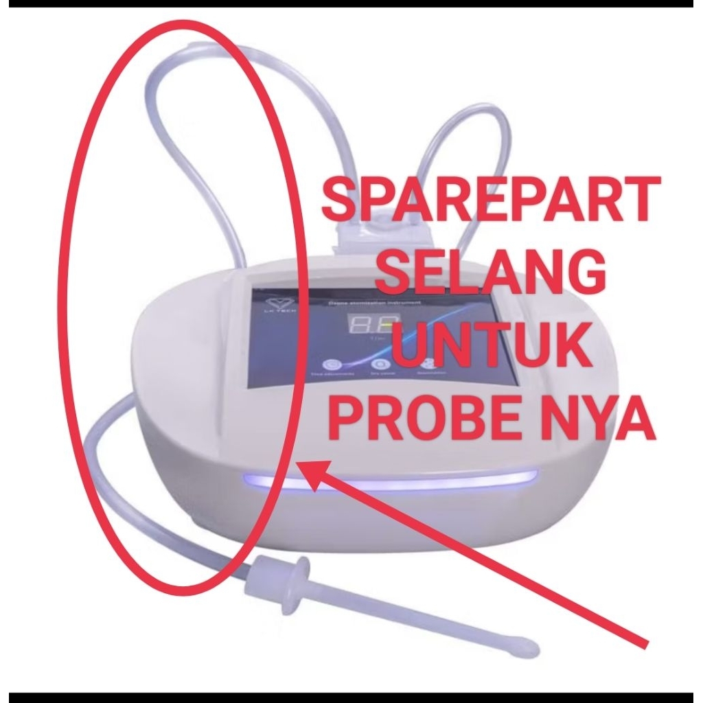 sparepart selang untuk probe vaginal ozon vaginal ozonizer pembersih keputihan kesehatan wanita