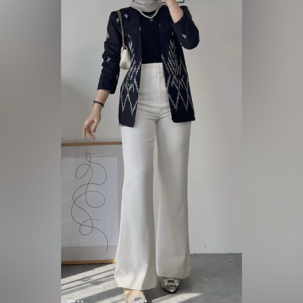 FREE ONGKIR AENA-DELMI BLEZER WANITA FORMAL ATASAN BAJU KANTOR WANITA PREMIUM JAS CEWEK KANTOR