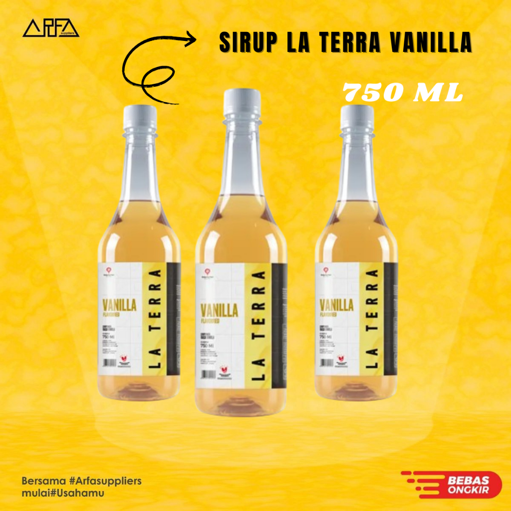 

Sirup La Terra Vanilla 750 ml