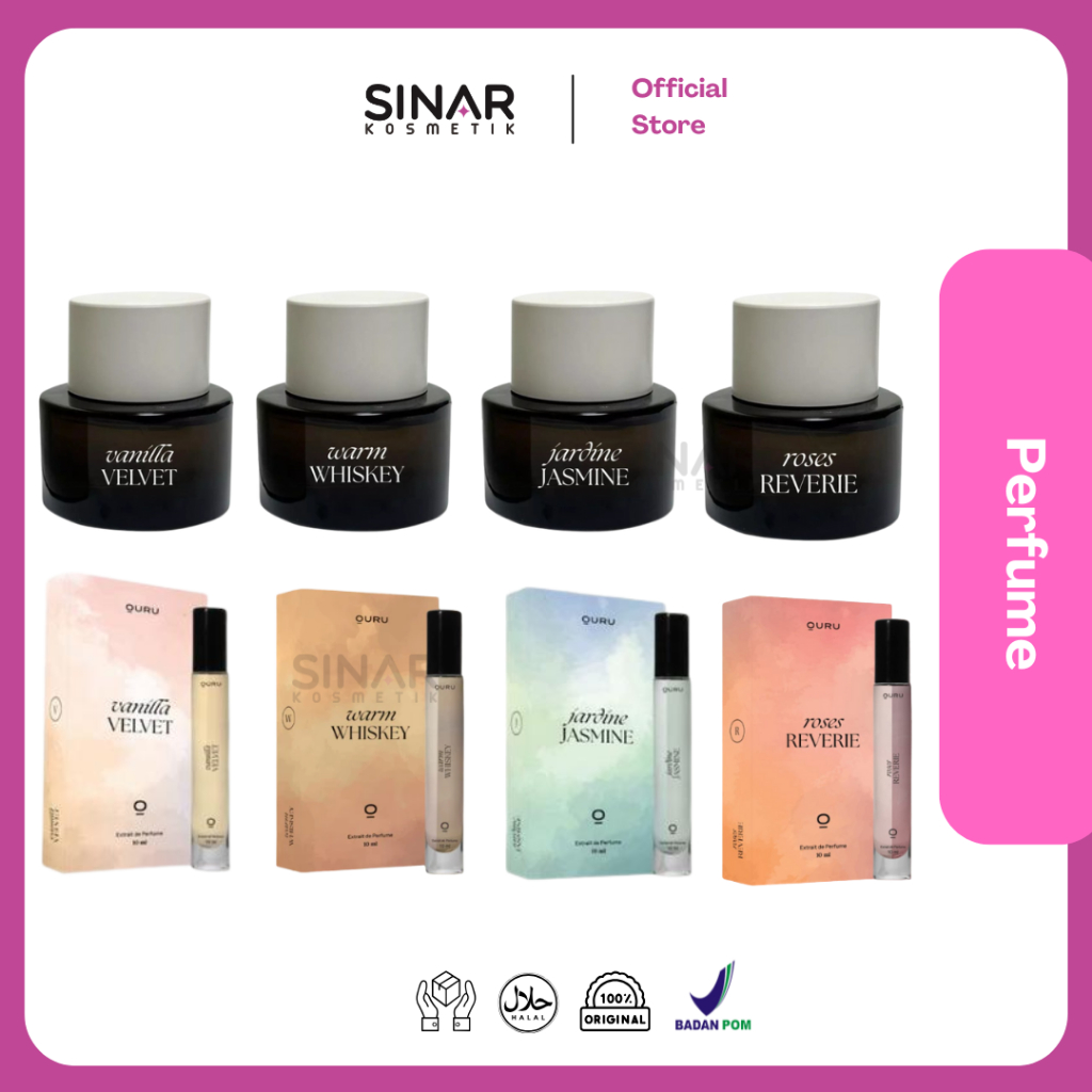 Ouru by Skinouru Extrait de Parfum 10ml / 50ml | Skin Ouru EDP Parfum | Warm Whisk - Roses Reverie -