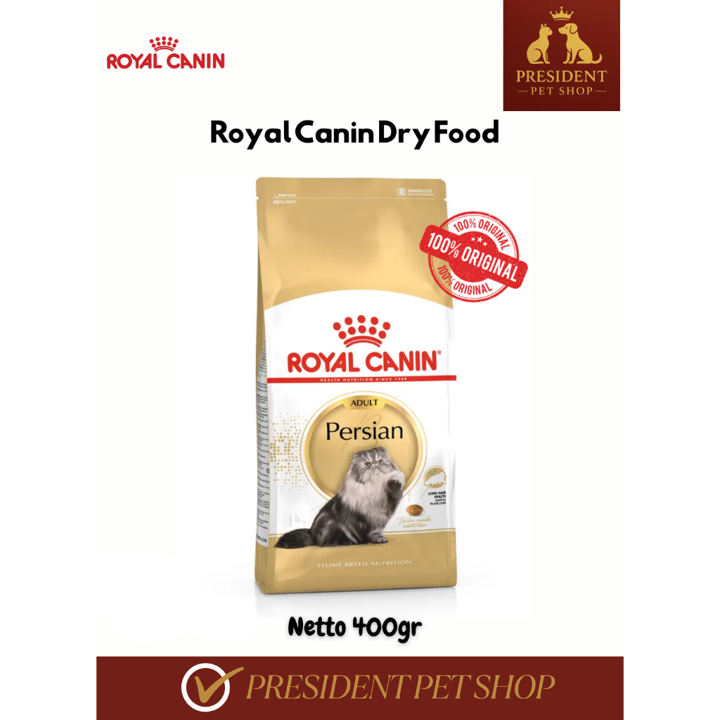 Makanan Kucing Kering Kucing Persia - Royal Canin Persian Adult 400gr