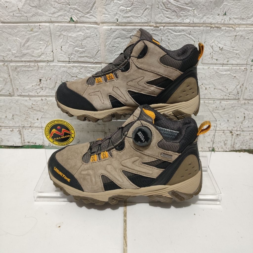 sepatu outdoor LEISURE TIME boa system  second