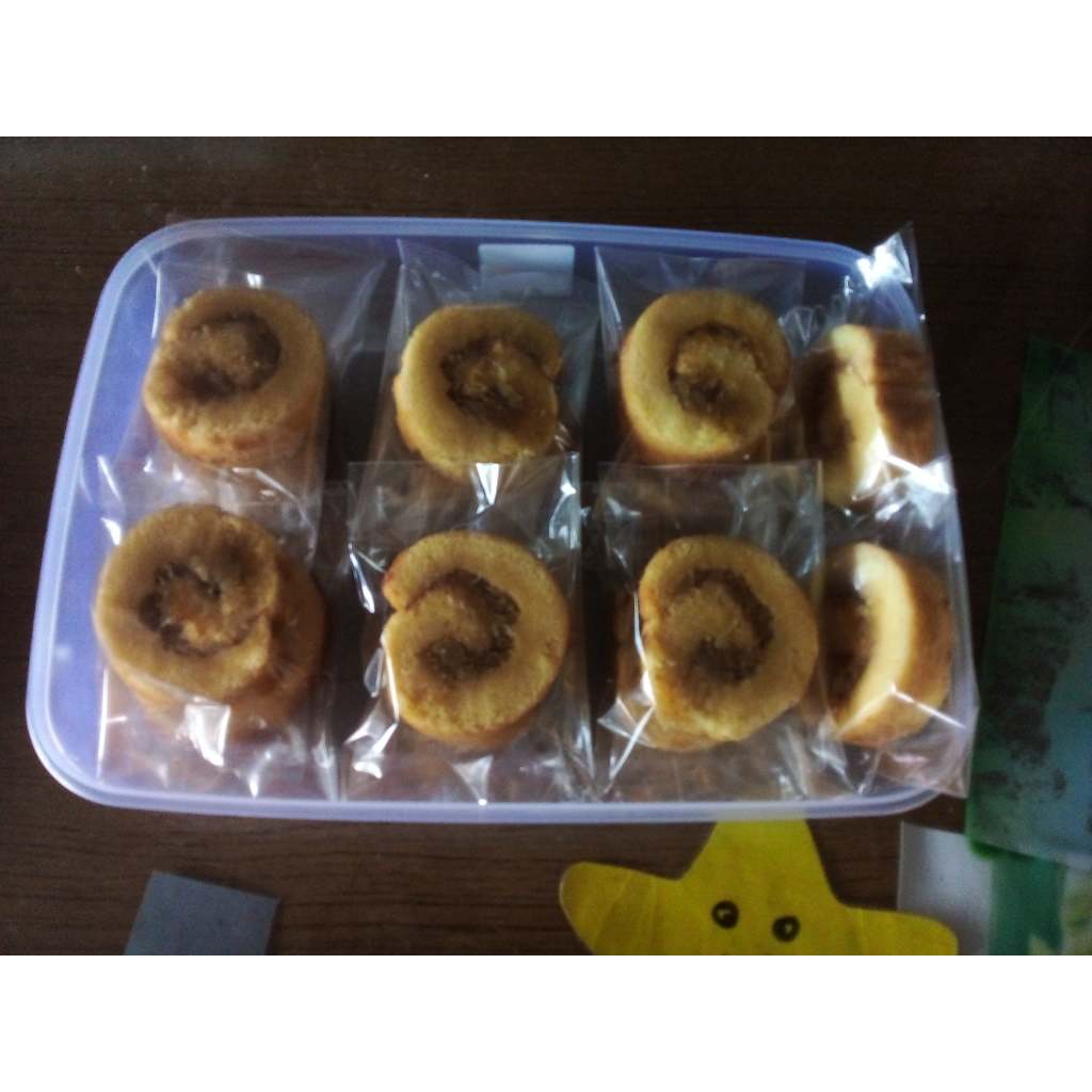 

Roll Cake Bolu Gulung Potong Isi Nanas