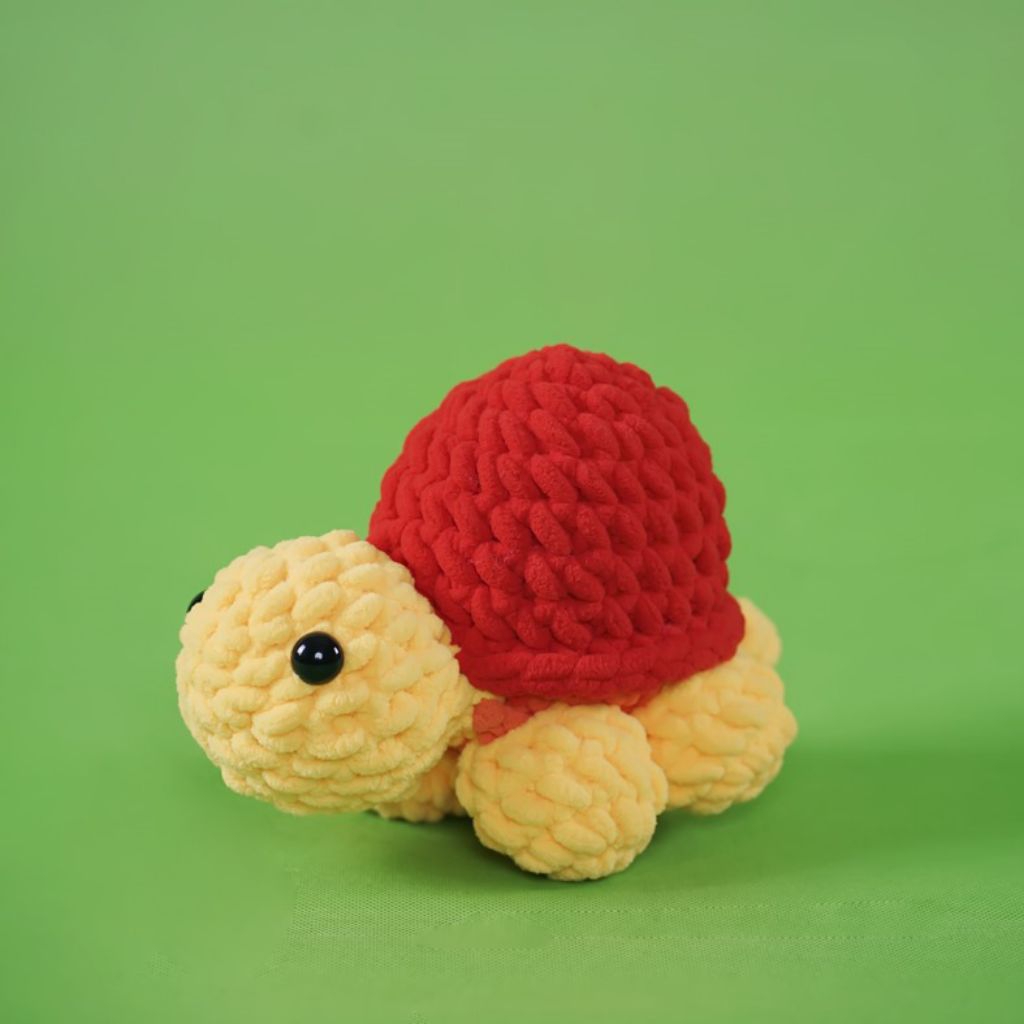 Turtle Doll / boneka kura-kura rajutan