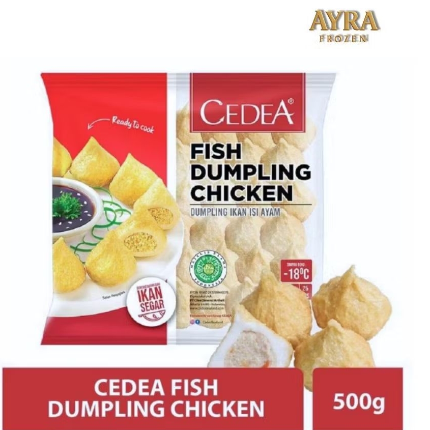 

cedea fish dumpling chicken 500g