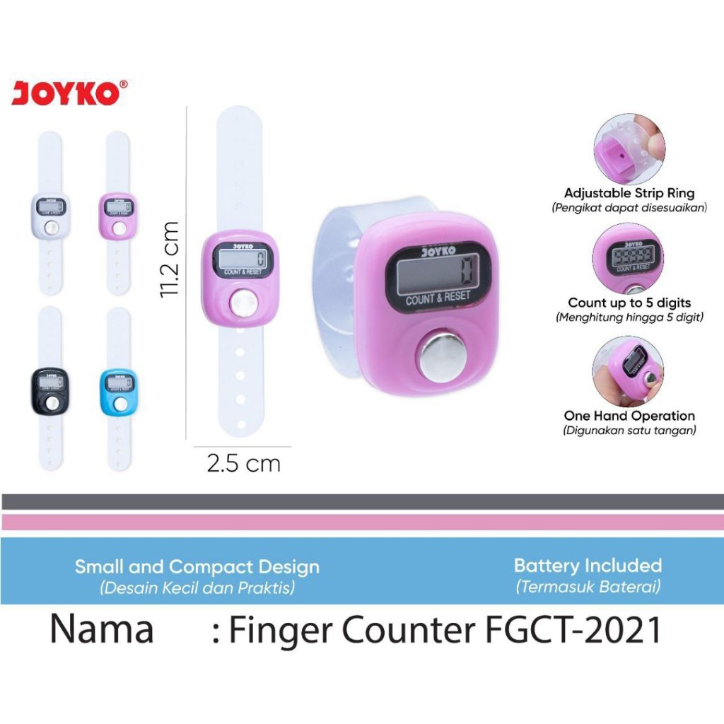 

Finger Counter Joyko FGCT-2021 (1pcs)