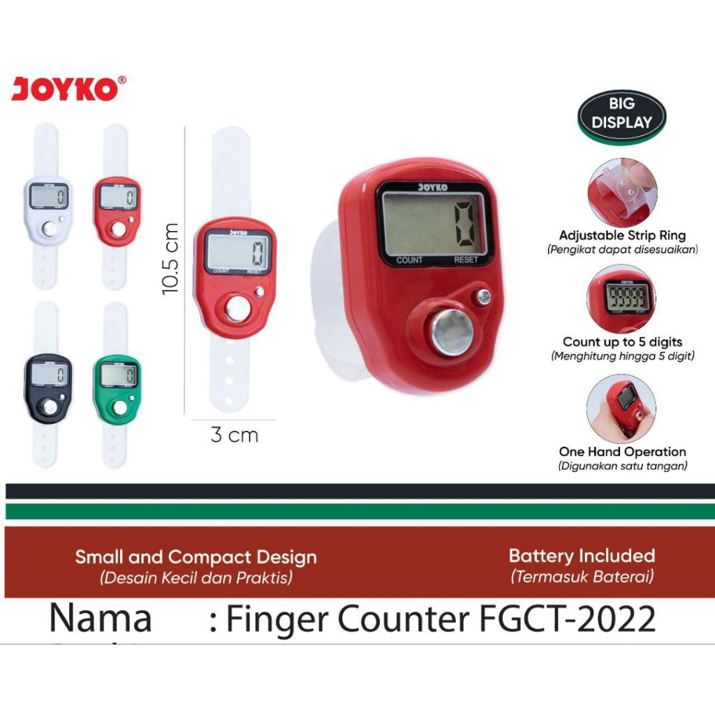 

Finger Counter Joyko FGCT-2022 (1pcs)