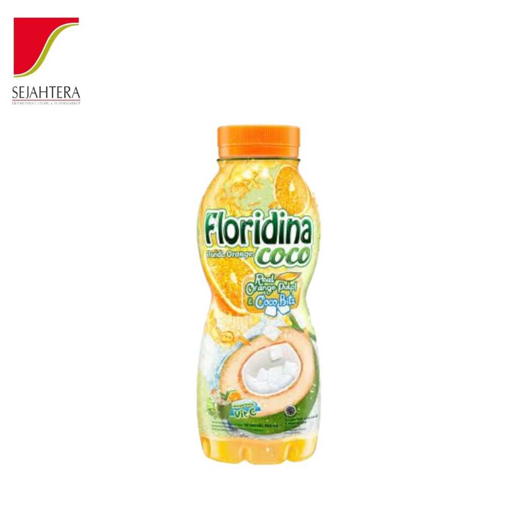 

Floridina Florida Orange Coco 350ml – Perpaduan Jeruk & Nata de Coco Menyegarkan
