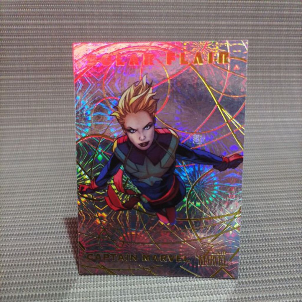 Flair marvel 2023 solar flair captain marvel