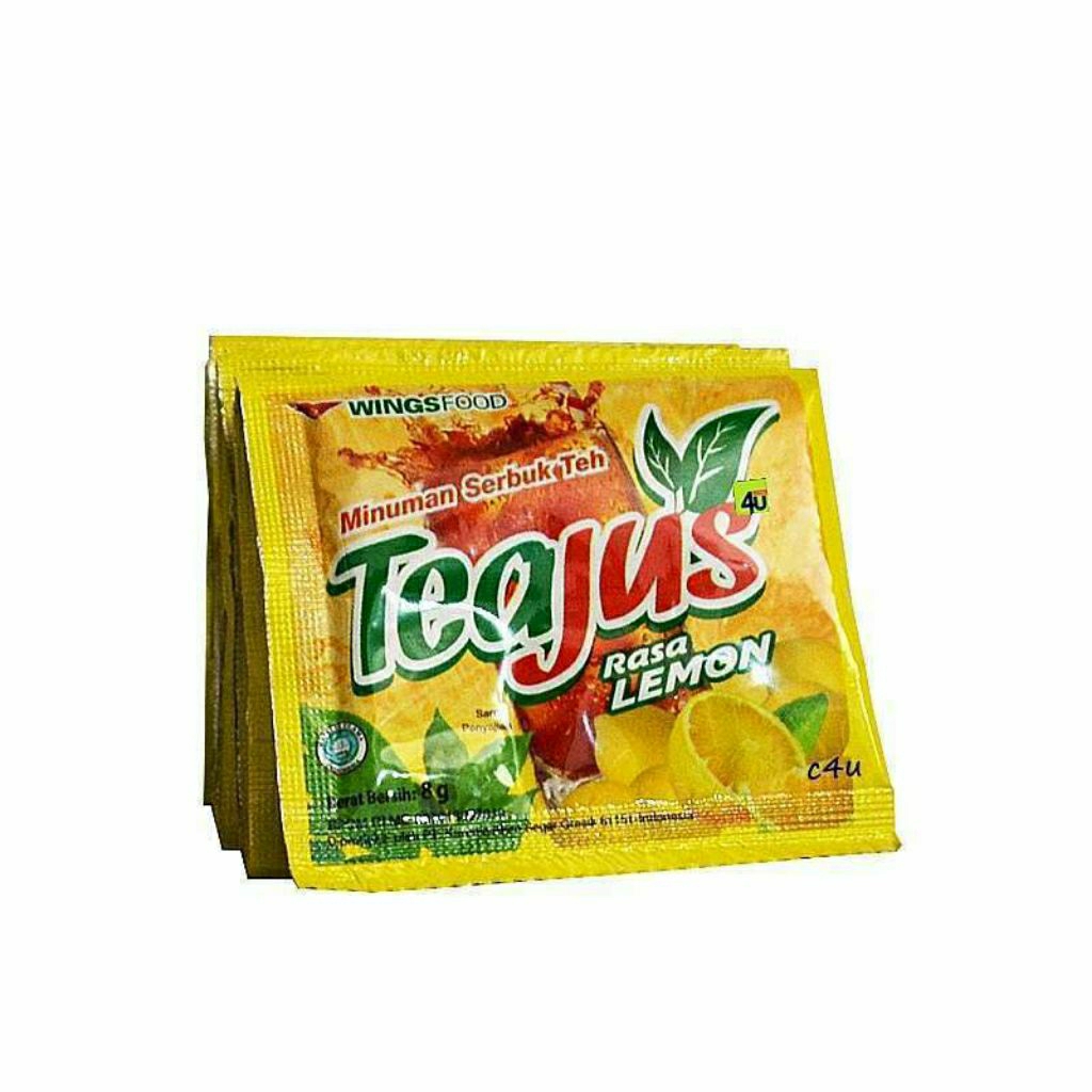 

Teajus Lemon 6gr isi 6saset
