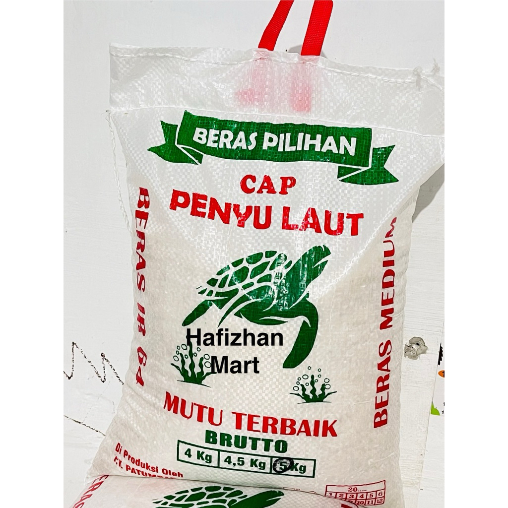 

Beras cap penyu laut 5 kg