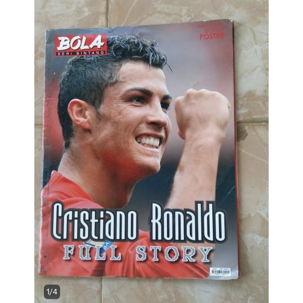 majalah Ronaldo bola strory