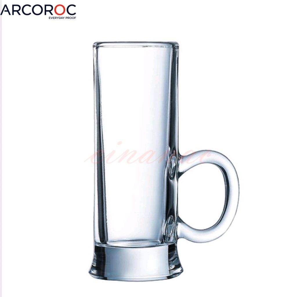 Arcoroc Tumbler Islande 5.5 cl with Handle Gelas  Shot Espresso Made in France