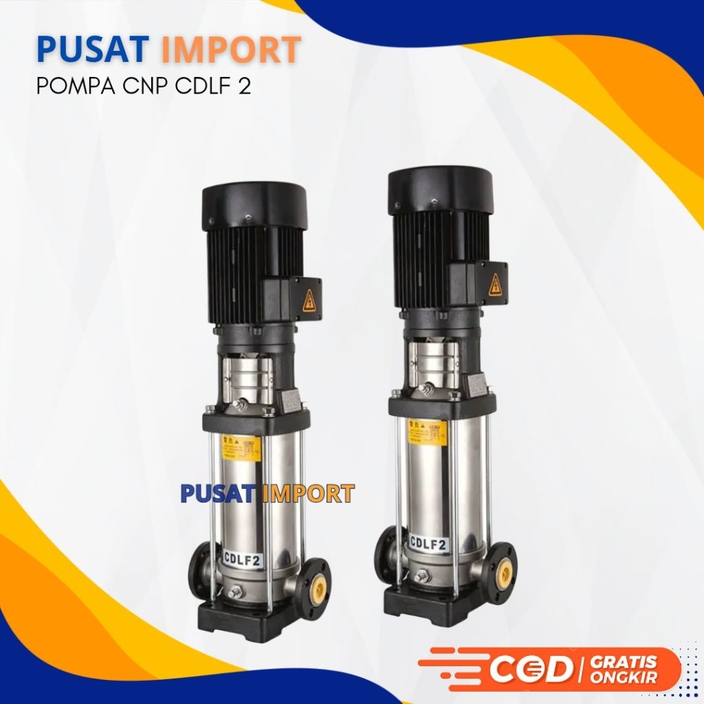 POMPA CNP CDLF 2-22 3PHASE 380V DRAT 11/4INCH CNP CDLF2-22LBWSR 3HP