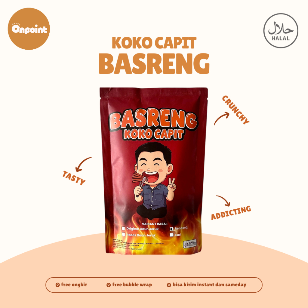 

Basreng Koko Capit | Basreng Aneka Rasa Tasty Halal basreng pedas daun jeruk