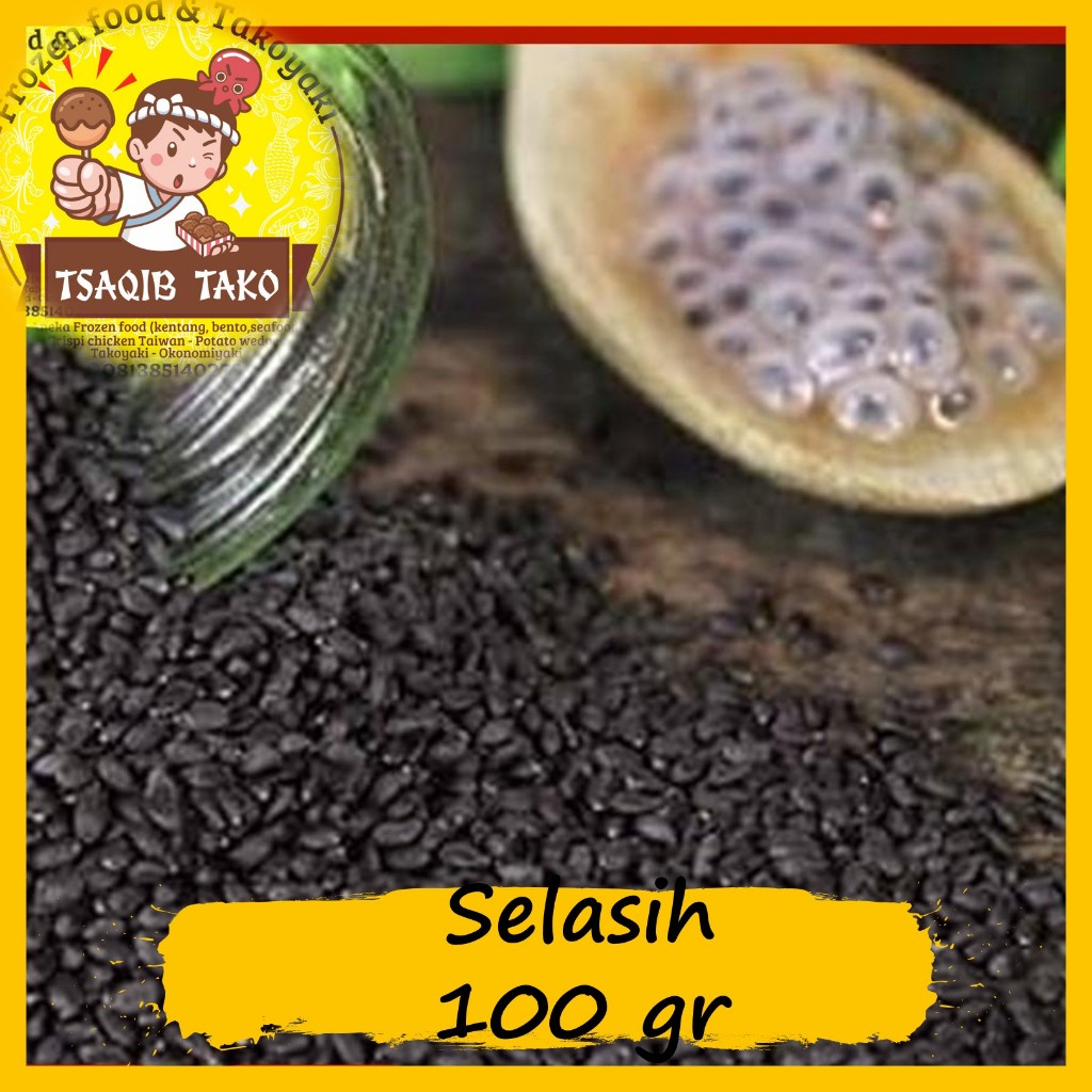 

PROMO Biji Selasih / Basil Seeds 50gr
