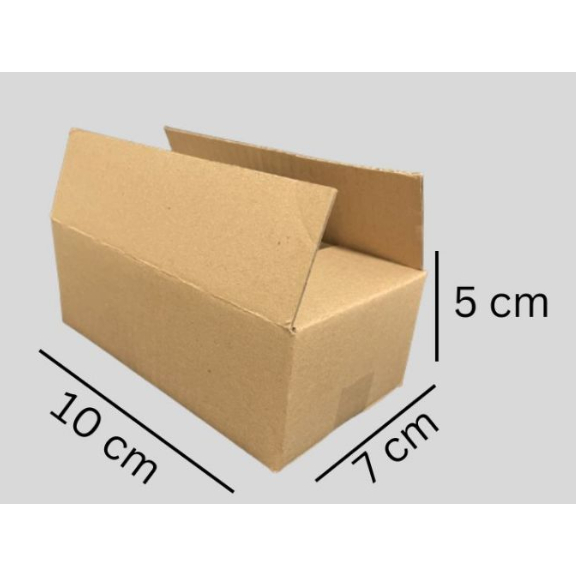 

Kardus packing Box Karton Polos 10x7x5 cm c flude 4mm BARU