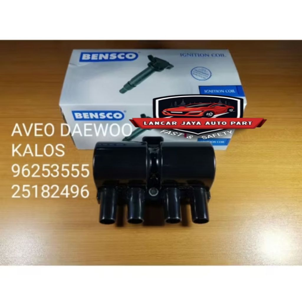 COIL IGNITION COIL CHEVROLET AVEO DAEWOO KALOS BENSCO OEM GARANSI