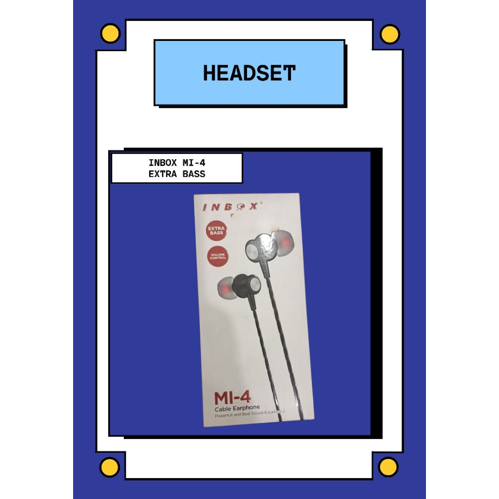 headset inbox mi-4