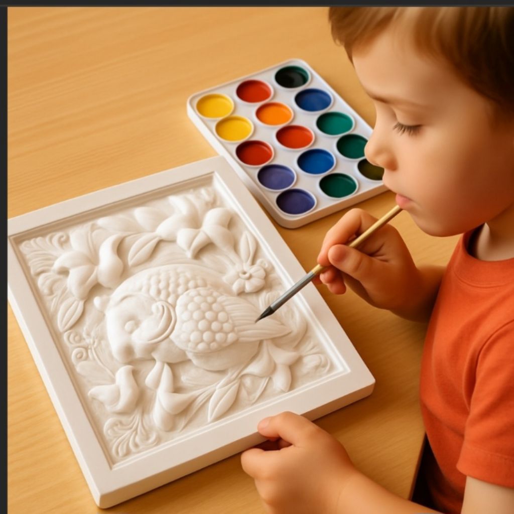 

3D Relief Color Painting – Paket Mewarnai Owl 3D