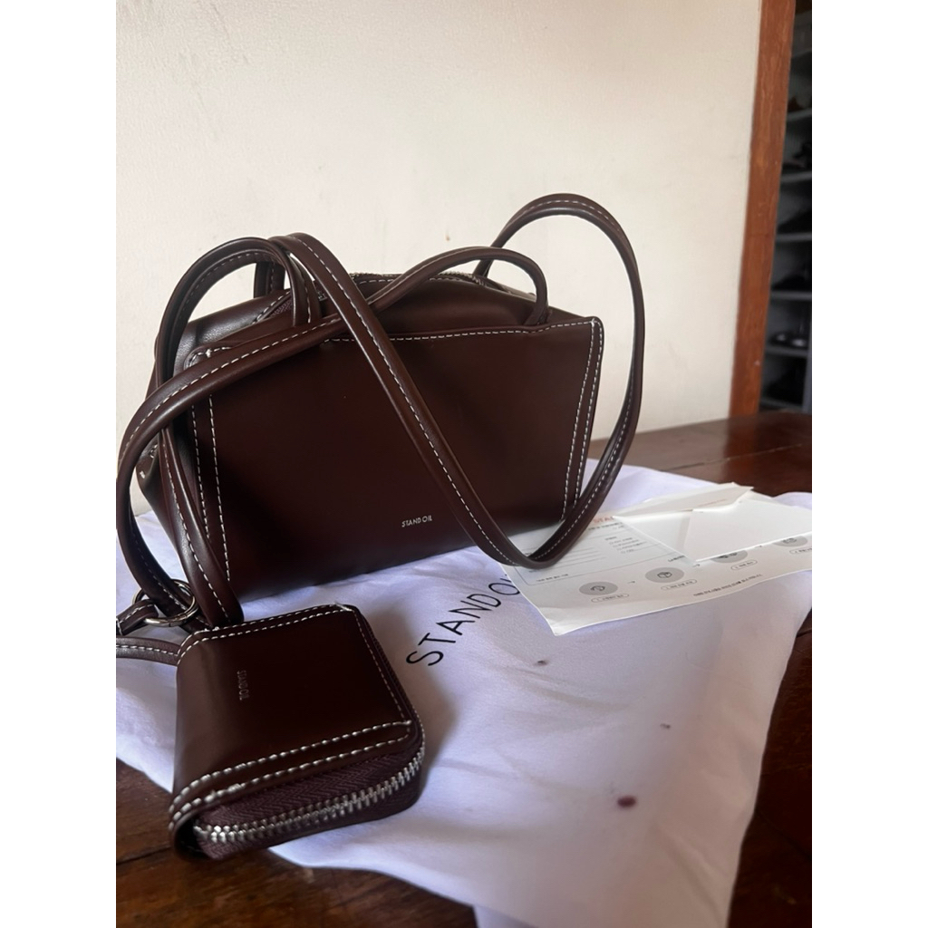 

Stand Oil Post Bag - Stitch Mocha