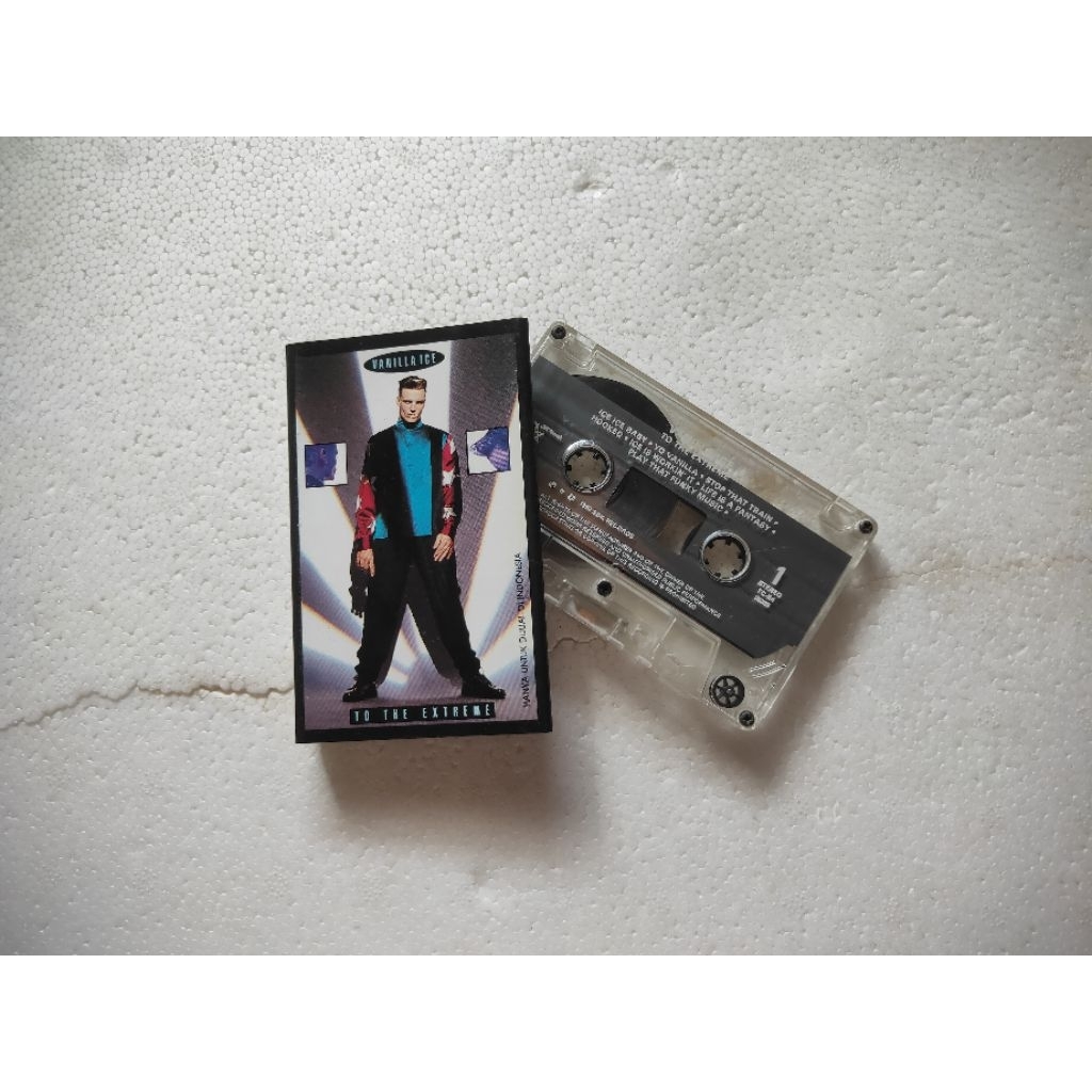 kaset pita hip hop rap VANILLA ICE to the extreme