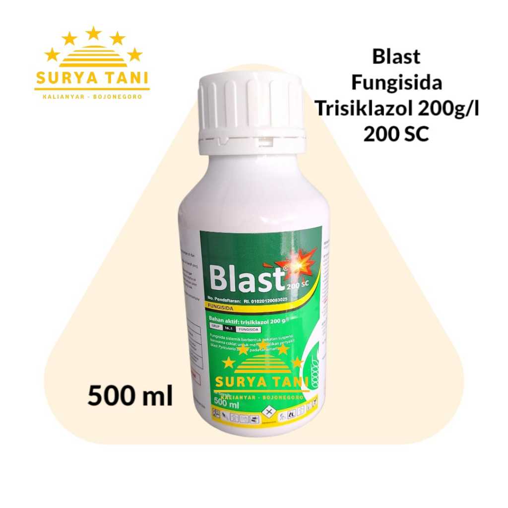 Fungisida Blast 200 SC - 500ml Untuk Penyakit Patah Leher Padi