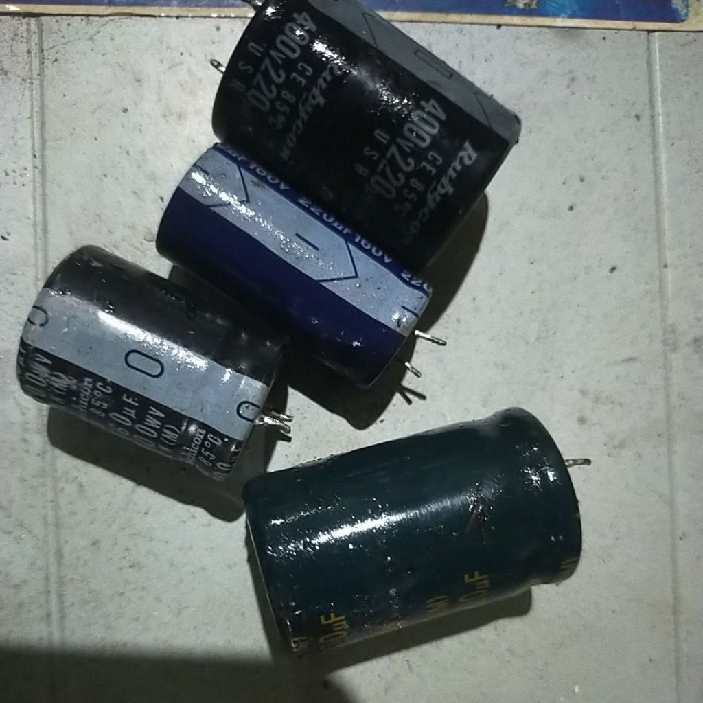 elko 400v 33uf 100uf 150uf 270uf 330uf cabutan