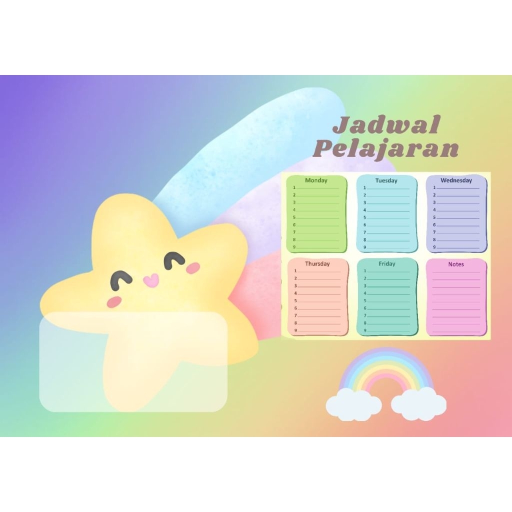 

BUKU SEKOLAH CUSTOM ANAK, UKURAN A5