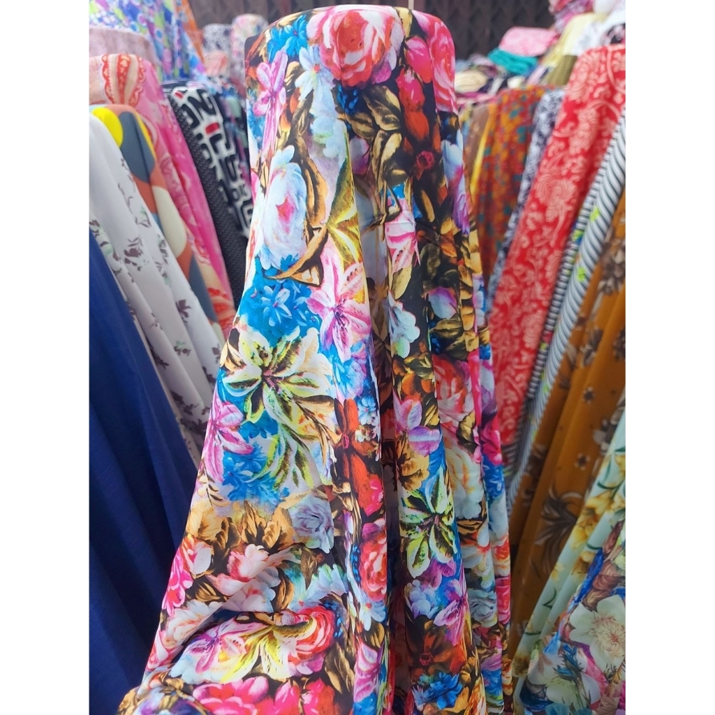 kain despo- kain despo premium- kain despo stretch- kain despo motif bunga- kain despo butik