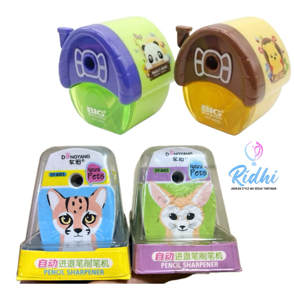 

Rautan Pensil Meja Duduk Sharpener BIG 8002 Lucu