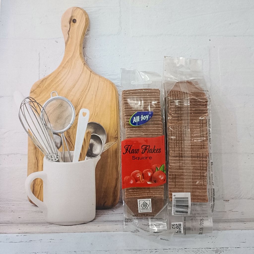 

ALL JOY HAW FLAKES PERSEGI ( 170GR )