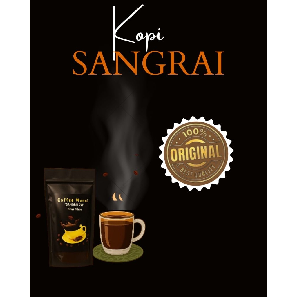 

KOPI ORIGINAL Promo Paket 2 'KOPI SANGRAI' Murni 100 % Tanpa Campuran