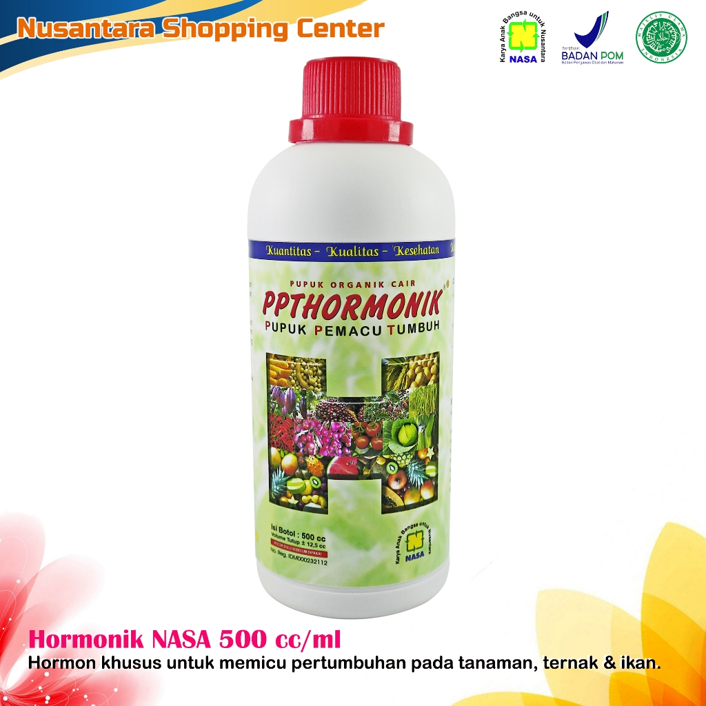 HORMONIK NASA 500 CC/ML HORMON PERTUMBUHAN TANAMAN