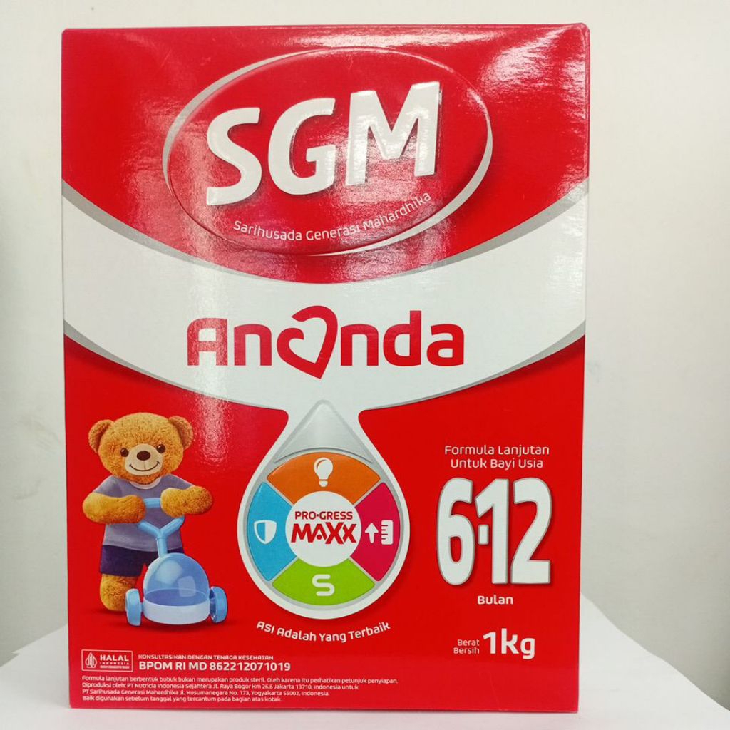 SUSU SGM ANANDA - SUSU BAYI 6-12 BULAN 1kg