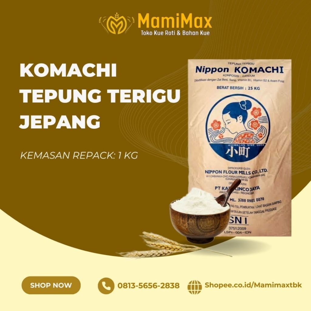 

TEPUNG KOMACHI REPACK 1 KG