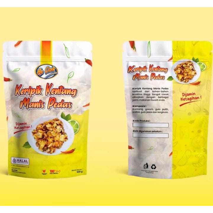 

HO CIAK KRIPIK KENTANG PEDAS MANIS | TEMEN NGEMIL | TEMEN MAKAN NASI
