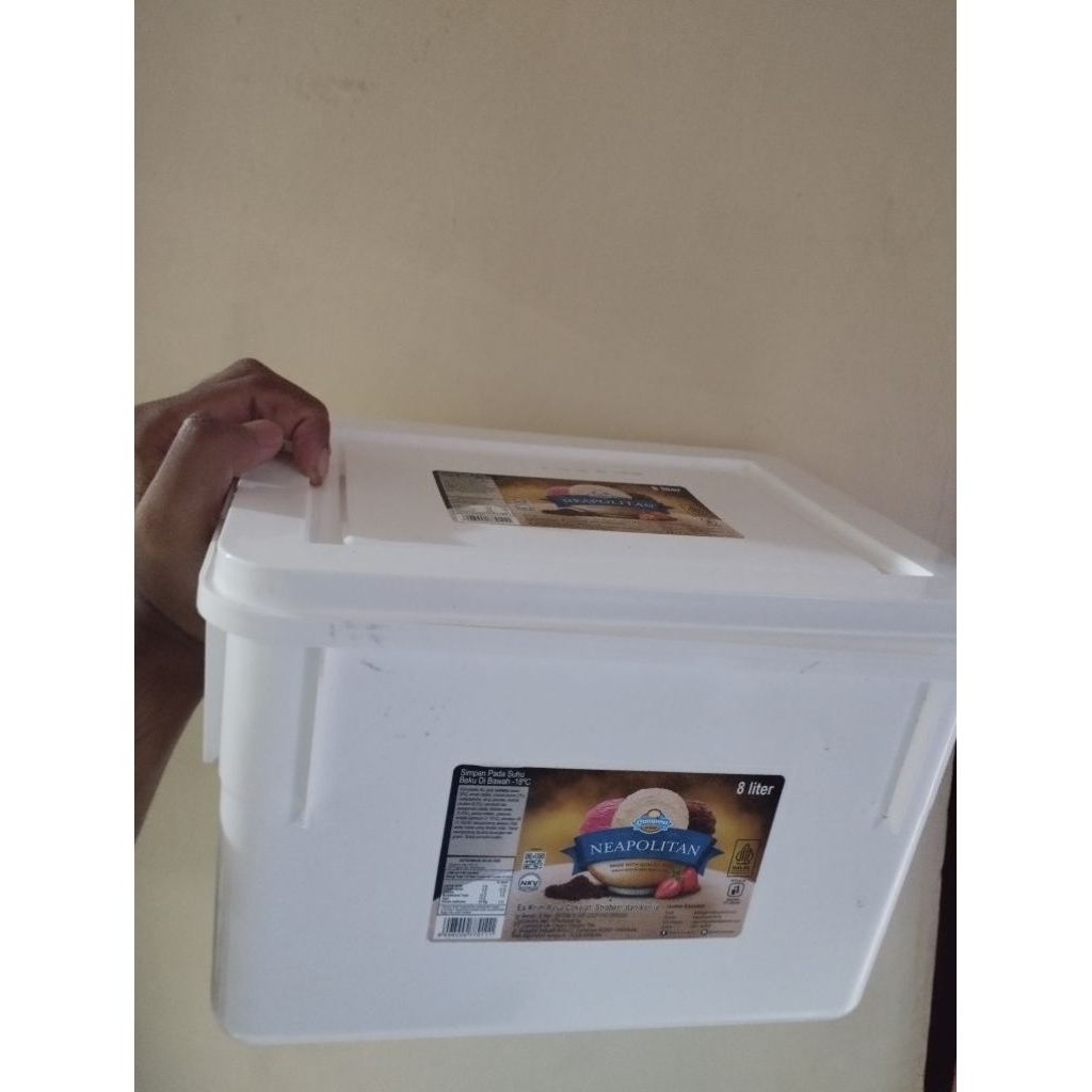 Kotak Es Cream Campina 8 Liter